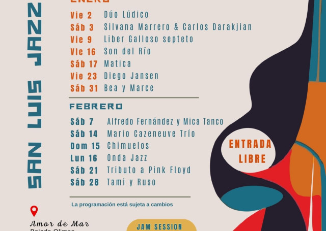 Ciclo de Verano San Luis Jazz – Música en Movimiento 