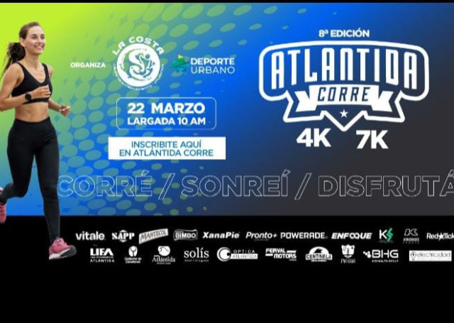 Atlántida Corre 4k y 7k