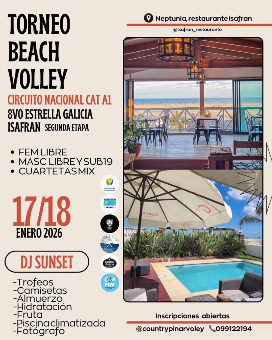 Torneo Estrella Galicia – 8.º Circuito Nacional A1 de Beach Voley