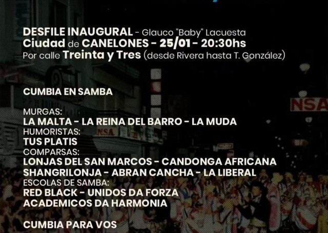 Carnaval en la ciudad de Canelones