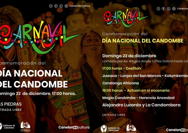 Día Nacional del Candombe en Las Piedras