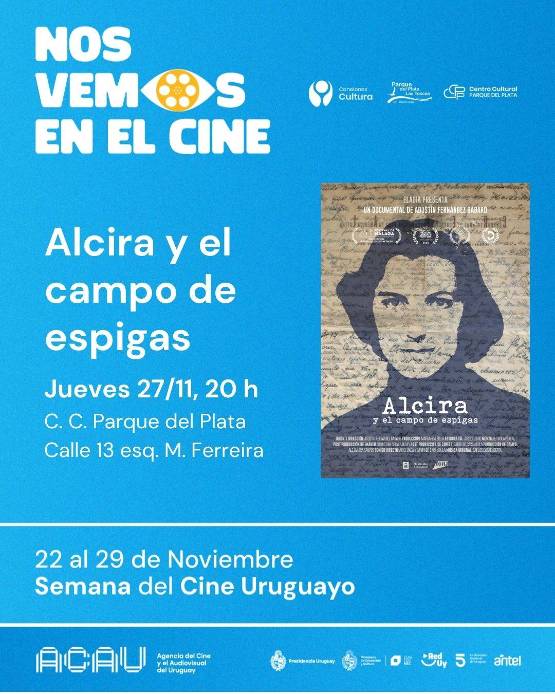 Cine: Alcira y el campo de espigas