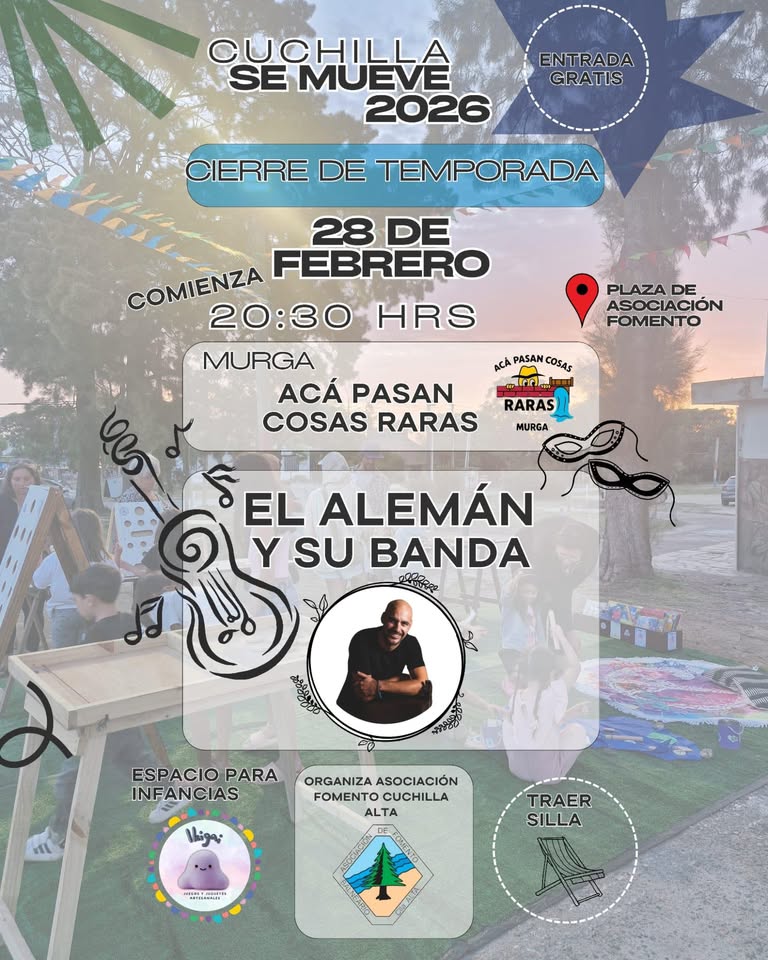 Cuchilla se Mueve 2026