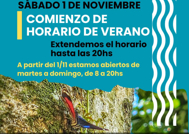 Horario de verano en Quinta Capurro