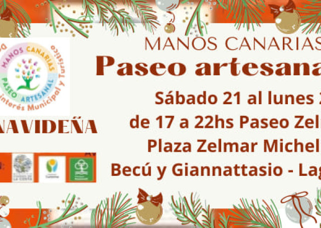 Manos Canarias Paseo Artesanal de Navidad