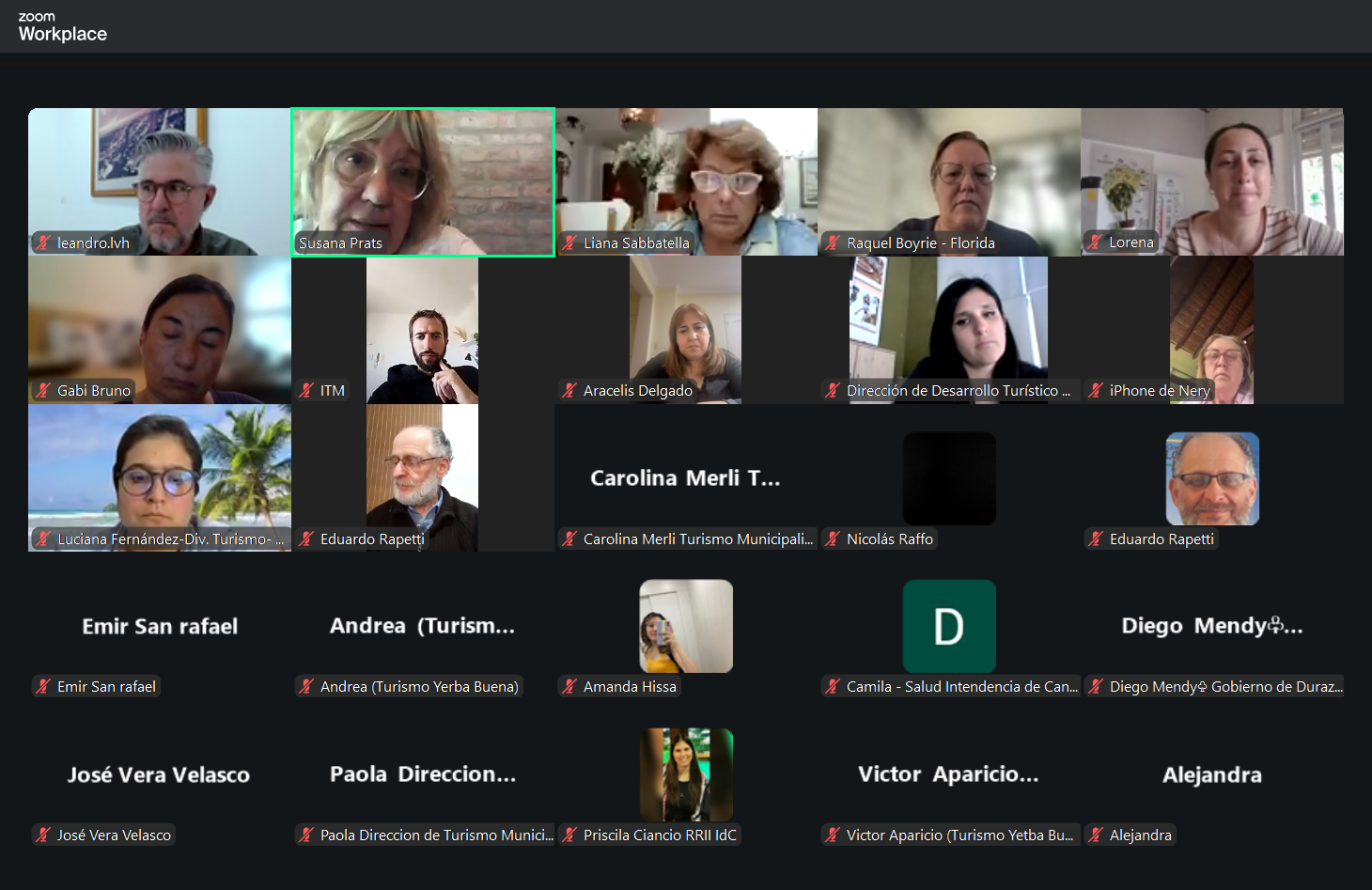 Turismo Canelones coordinó reunión de Mercociudades