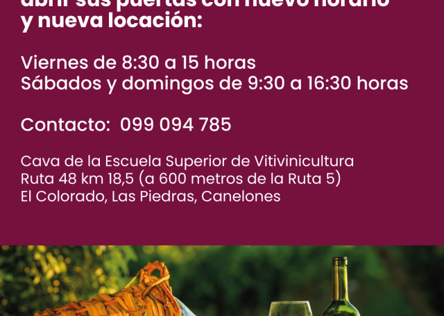 Museo de la Uva y el Vino -nuevo horario-