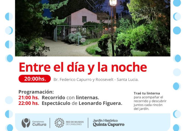 Museos en la Noche en Quinta Capurro