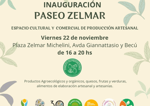 Inauguración de Paseo Zelmar