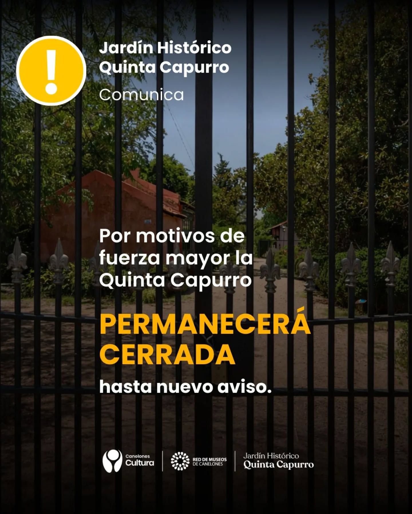 Quinta Carpurro cerrada