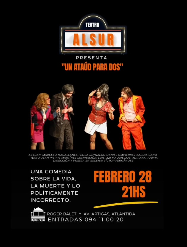 Teatro: Un ataúd para dos