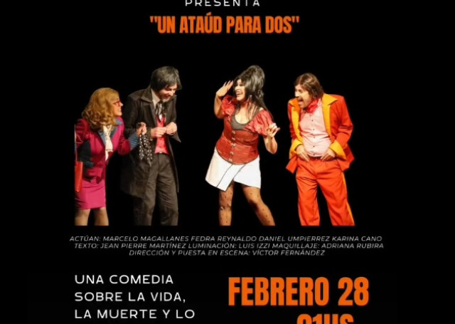 Teatro: Un ataúd para dos