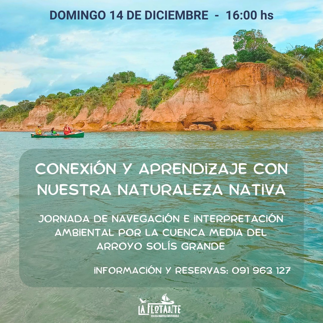 Travesía con interpretación ambiental por el Arroyo Solís Grande
