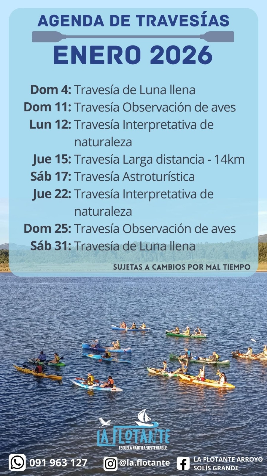 Agenda de Travesías