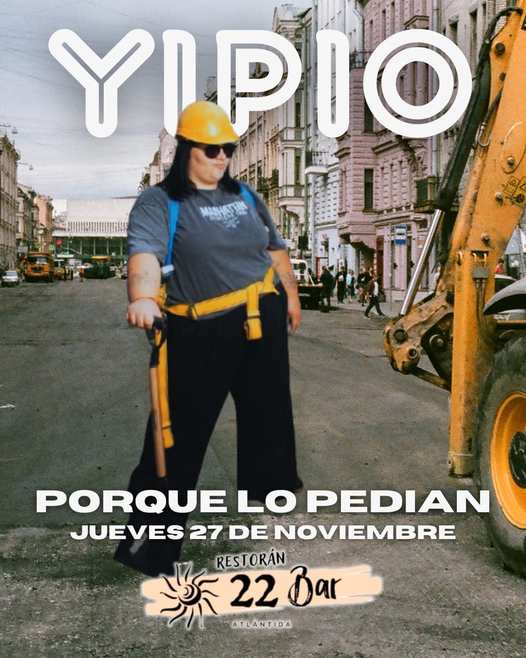 Yipio con su humor SIN FILTROS